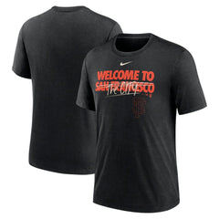 San Francisco Giants Nike Home Spin Tri-Blend T-Shirt Discount