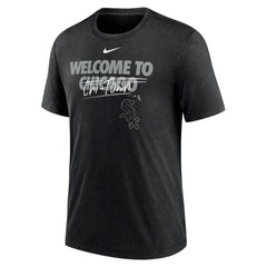 Chicago White Sox Nike Home Spin Tri-Blend T-Shirt Sale