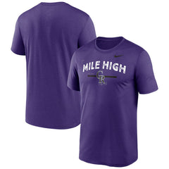 Colorado Rockies Nike Local Legend Practice Performace T-Shirt Discount