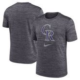 Colorado Rockies Nike Logo Velocity Performance T-Shirt Outlet