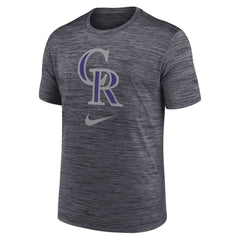 Colorado Rockies Nike Logo Velocity Performance T-Shirt Outlet