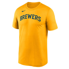 Milwaukee Brewers Nike New Legend Wordmark Dri-FIT T-Shirt Near Me