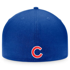 Chicago Cubs Fanatics Fundamental Two-Tone Fitted Hat for sale