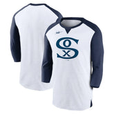 Chicago White Sox Nike Rewind 3/4-Sleeve T-Shirt Online