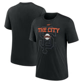San Francisco Giants Nike Rewind Retro Tri-Blend T-Shirt for sale