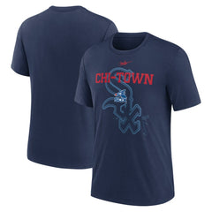 Chicago White Sox Nike Rewind Retro Tri-Blend T-Shirt Online