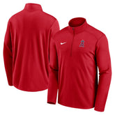 Los Angeles Angels Nike Agility Pacer Lightweight Performance Half-Zip Top Outlet
