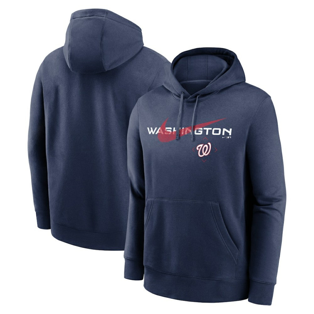 Washington Nationals Nike Swoosh NeighborHOOD Pullover Hoodie Sale