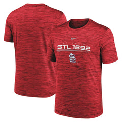 St. Louis Cardinals Nike Wordmark Velocity Performance T-Shirt Near Me