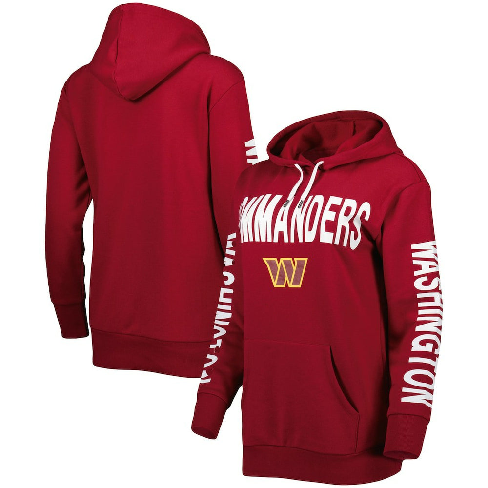 Washington Commanders G-III 4Her by Carl Banks Women's Extra Point Pullover Hoodie - Burgundy - NFL