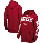 Washington Commanders G-III 4Her by Carl Banks Women's Extra Point Pullover Hoodie - Burgundy - NFL