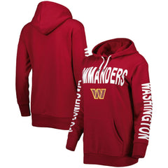 Washington Commanders G-III 4Her by Carl Banks Women's Extra Point Pullover Hoodie - Burgundy - NFL