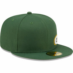Green Bay Packers New Era Flawless 59FIFTY Fitted Hat - Green - NFL