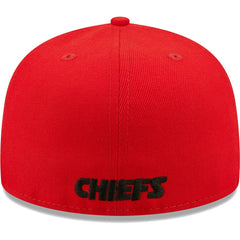 Kansas City Chiefs New Era Flawless 59FIFTY Fitted Hat - Red - NFL