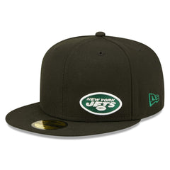 New York Jets New Era Flawless 59FIFTY Fitted Hat - Black - NFL