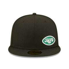 New York Jets New Era Flawless 59FIFTY Fitted Hat - Black - NFL
