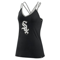 Chicago White Sox Fanatics Women's Barrel It Up Cross Back V-Neck Tank Top Discount