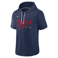 Minnesota Twins Nike Springer Short Sleeve Team Pullover Hoodie Near Me