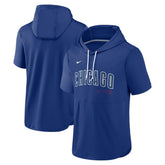 Chicago Cubs Nike Springer Short Sleeve Team Pullover Hoodie for sale