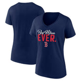 Boston Red Sox Fanatics Women's Mother's Day V-Neck T-Shirt Near Me