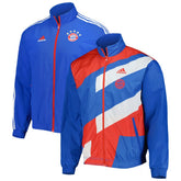 Adidas - Bayern Munich 2022/23 On-Field Team Logo Anthem Reversible Full-Zip Jacket - Blue