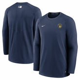 Milwaukee Brewers Nike Authentic Collection Logo Performance Long Sleeve T-Shirt Near Me