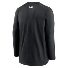 Miami Marlins Nike Authentic Collection Logo Performance Long Sleeve T-Shirt Sale