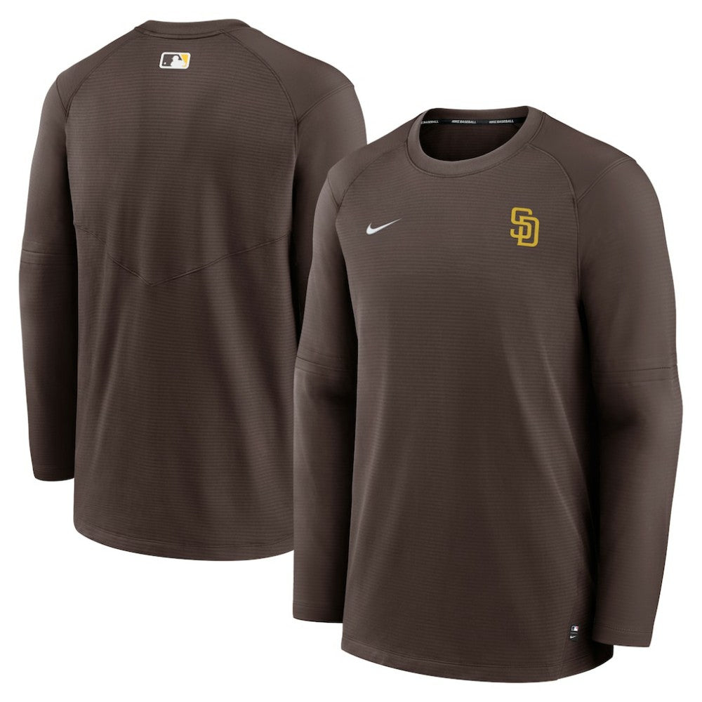 San Diego Padres Nike Authentic Collection Logo Performance Long Sleeve T-Shirt Sale