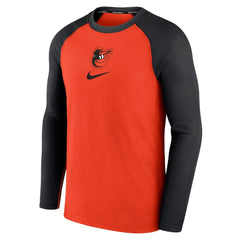 Baltimore Orioles Nike Authentic Collection Game Raglan Performance Long Sleeve T-Shirt Sale