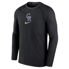 Colorado Rockies Nike Authentic Collection Game Raglan Performance Long Sleeve T-Shirt Near Me