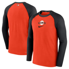 San Francisco Giants Nike Authentic Collection Game Raglan Performance Long Sleeve T-Shirt for sale