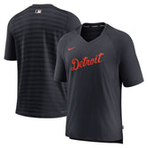 Detroit Tigers Nike Authentic Collection Pregame Raglan Performance V-Neck T-Shirt Discount