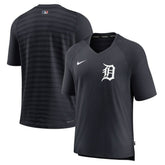 Detroit Tigers Nike Authentic Collection Pregame Raglan Performance V-Neck T-Shirt Discount