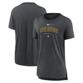 San Diego Padres Nike Women's Authentic Collection Early Work Tri-Blend T-Shirt Near Me