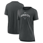 Kansas City Royals Nike Women's Authentic Collection Early Work Tri-Blend T-Shirt Discount