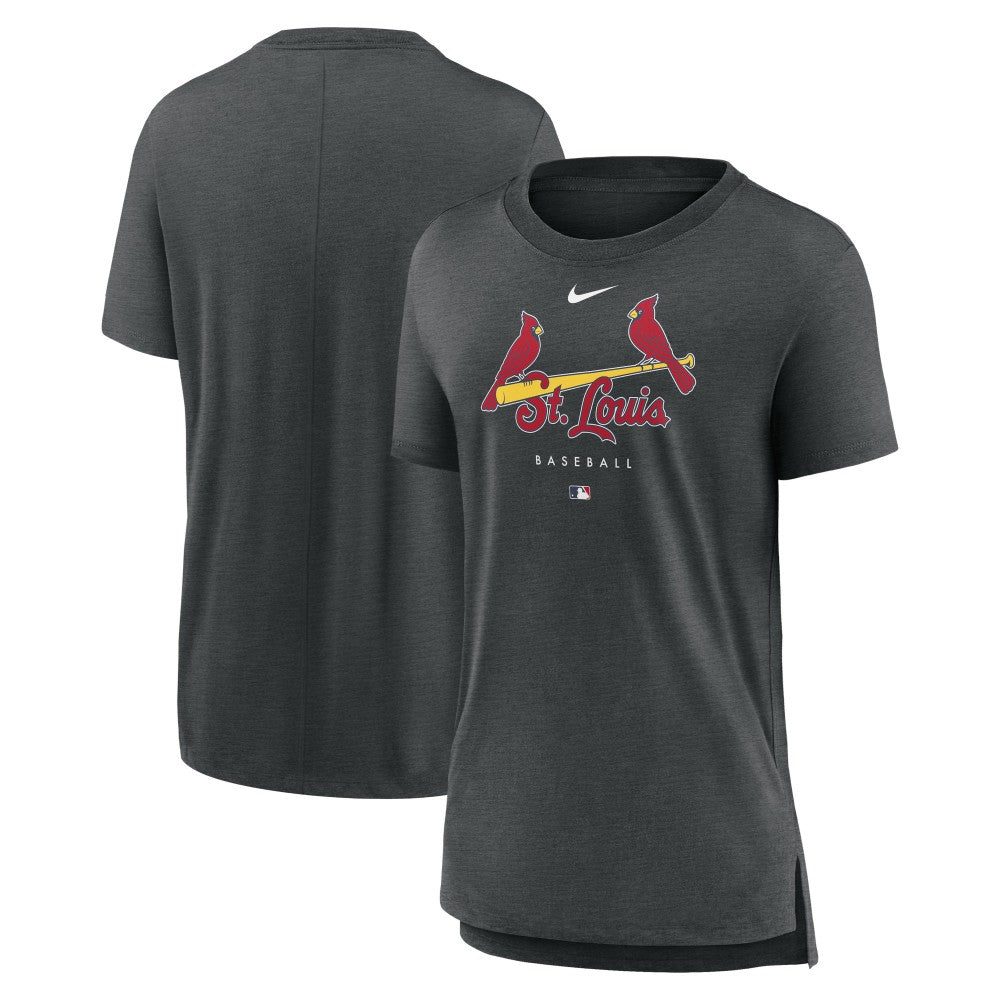 St. Louis Cardinals Nike Women's Authentic Collection Early Work Tri-Blend T-Shirt Online