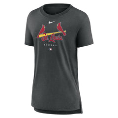 St. Louis Cardinals Nike Women's Authentic Collection Early Work Tri-Blend T-Shirt Online