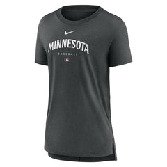 Minnesota Twins Nike Women's Authentic Collection Early Work Tri-Blend T-Shirt Sale