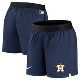 Houston Astros Nike Women's Authentic Collection Team Performance Shorts Discount