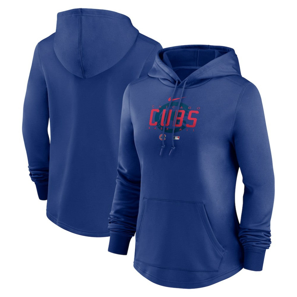 Chicago Cubs Nike Women's Authentic Collection Pregame Performance Pullover Hoodie Sale