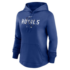 Kansas City Royals Nike Women's Authentic Collection Pregame Performance Pullover Hoodie Sale