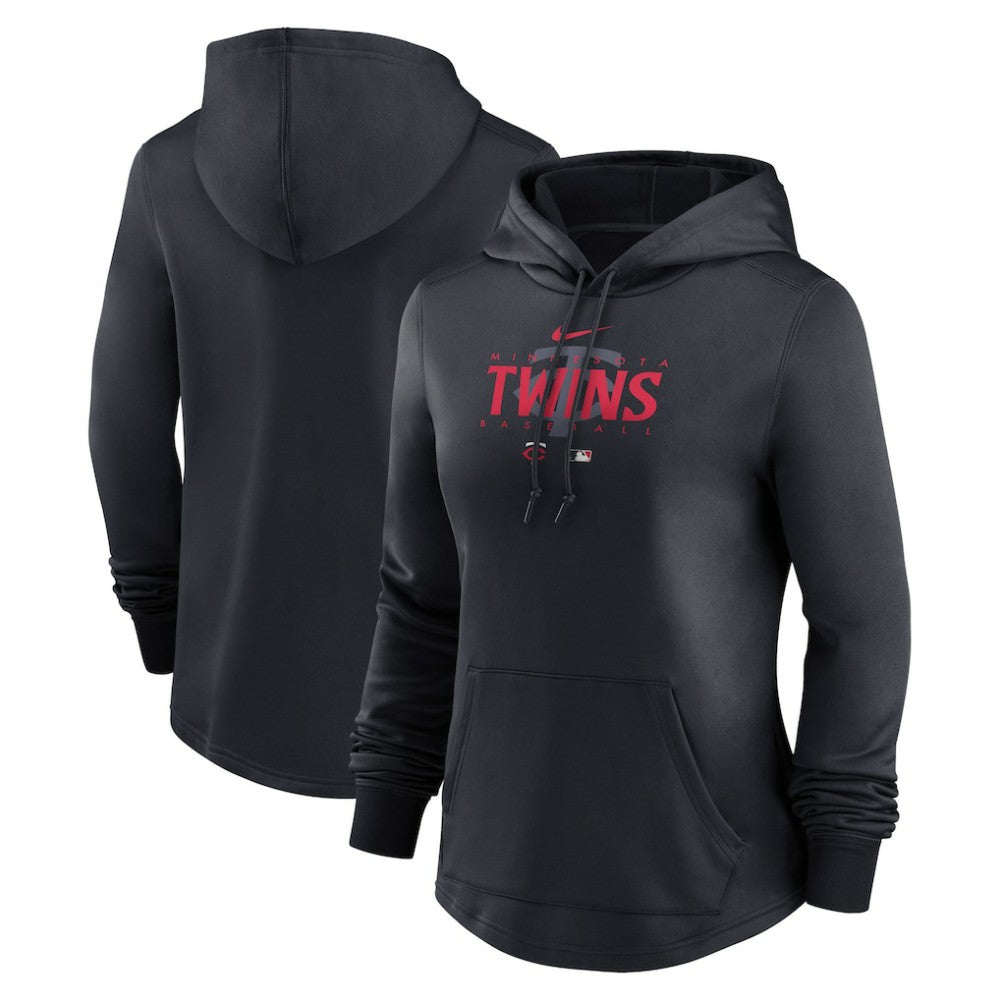 Minnesota Twins Nike Women's Authentic Collection Pregame Performance Pullover Hoodie Discount
