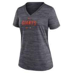 San Francisco Giants Nike Women's Authentic Collection Velocity Practice Performance V-Neck T-Shirt Near Me