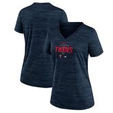 Minnesota Twins Nike Women's Authentic Collection Velocity Practice Performance V-Neck T-Shirt Outlet