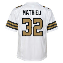 Tyrann Mathieu New Orleans Saints Youth Game Jersey - White - Nike