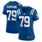 Bernhard Raimann Indianapolis Colts Women's Player Game Jersey - Royal - Nike