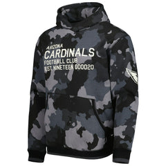 Arizona Cardinals The Wild Collective Camo Pullover Hoodie - Black - NFL