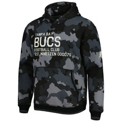 Tampa Bay Buccaneers The Wild Collective Camo Pullover Hoodie - Black - NFL