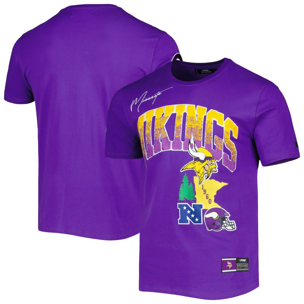 Minnesota Vikings Pro Standard Hometown Collection T-Shirt - Purple - NFL
