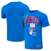 New York Giants Pro Standard Super Bowl XLVI Patch Hometown Collection T-Shirt - Royal - NFL